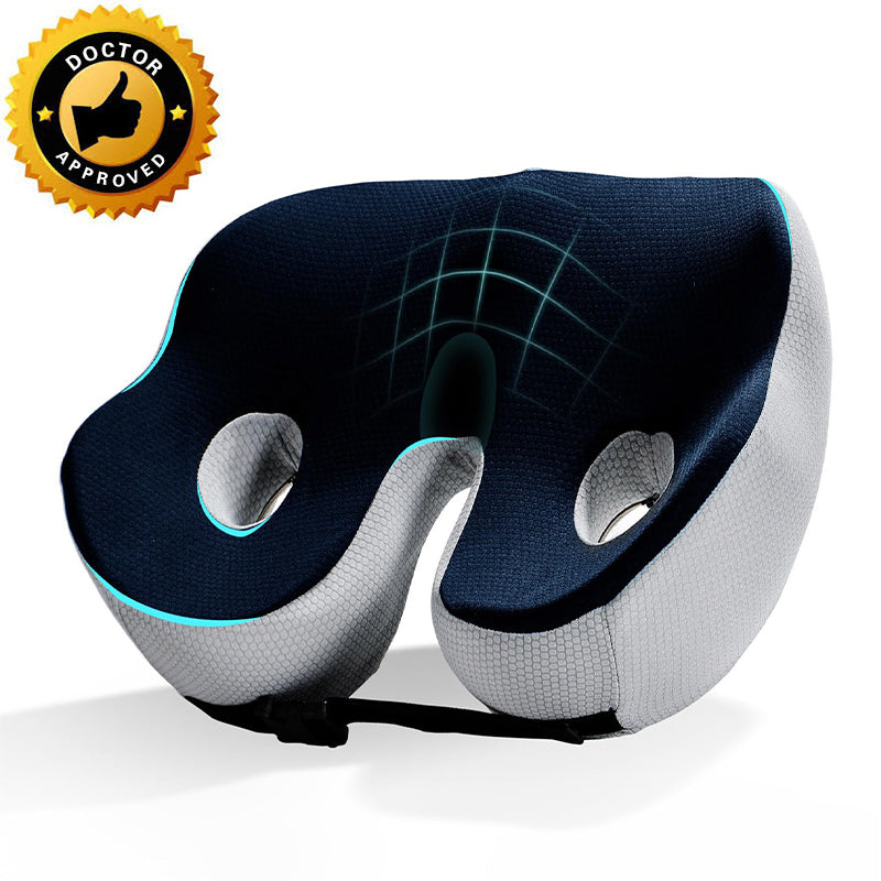 🪑 Ergonomický sedák pro kancelář – tvarování hýždí a úleva při dlouhém sezení