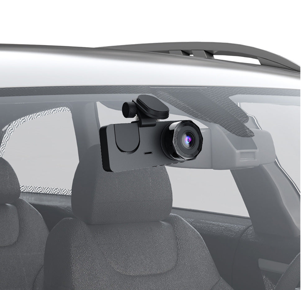 🚗 Tříkanálová autokamera s Wi-Fi a širokoúhlým záznamem