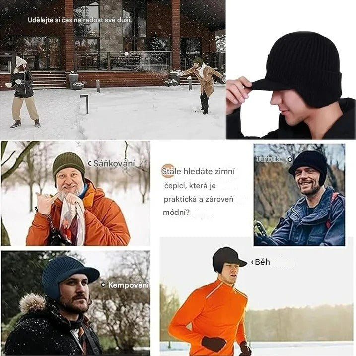 Jediná zimní čepice, kterou v zimě potřebujete k udržení tepla.
