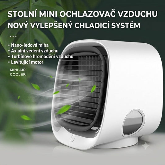 Mini přenosná klimatizace | Bez vrtání | Nízká spotřeba | Tichý provoz