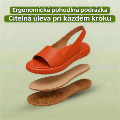 Dámské pohodlné ergonomické sandály – lehké, stabilní, prodyšné pro celodenní pohodlí