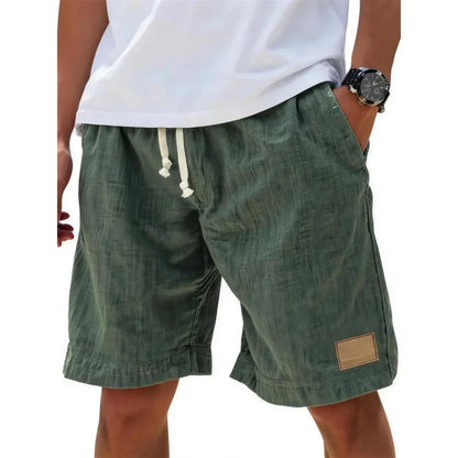 ☀️Pánské lehké lněné kraťasy – prodyšné letní šortky na dovolenou👖